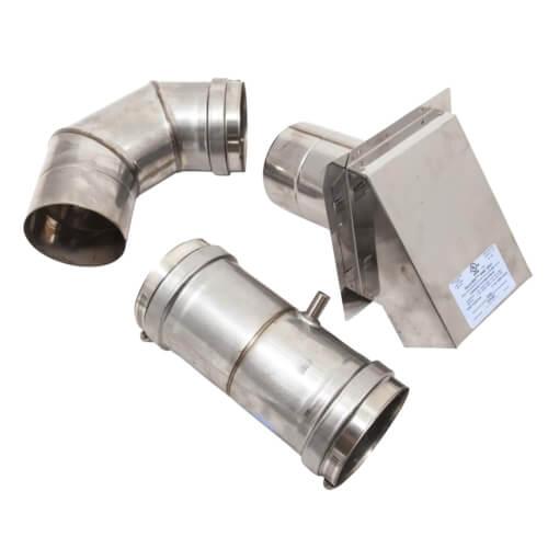 4” Non-Combustible Sidewall Termination (W/Condensate Trap)