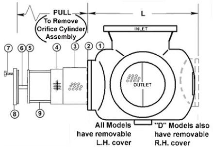 DC24X16-125 - Double Suction Diffuser